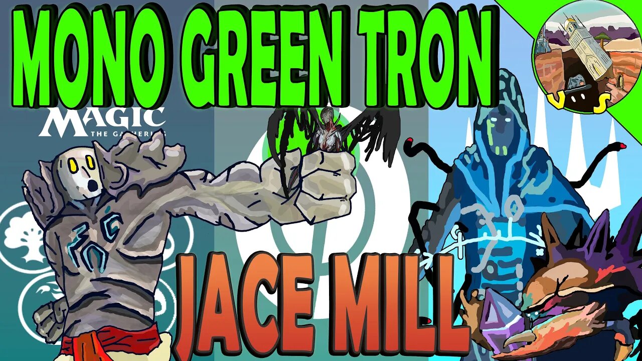 Mono Green Tron Testing Phyrexia all Will Be One VS Jace Mill|Wow|MTGO Modern League Match