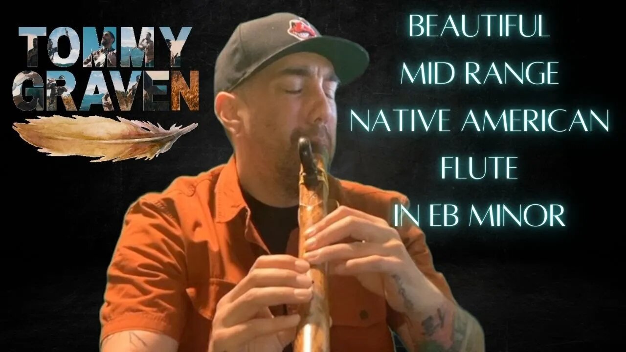 Beautiful Mid Range Native American Flute In Eb Minor Made By Redkite Flutes
