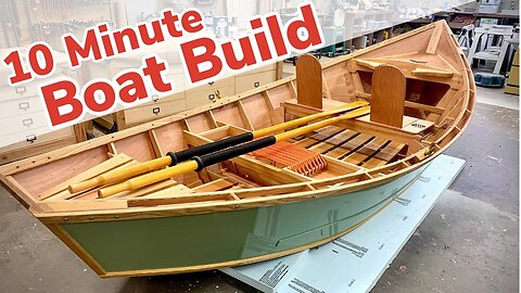 10 Minute Boat Build || Boat Build Start to Finish