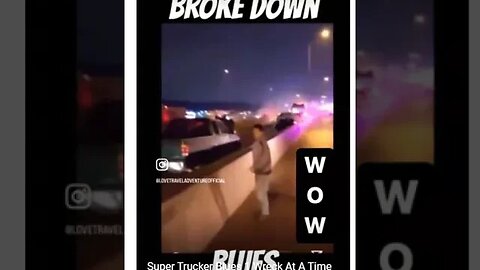 😲ZERO Visibility WRECK IT RALPH Truckers🔥 #shorts 😲