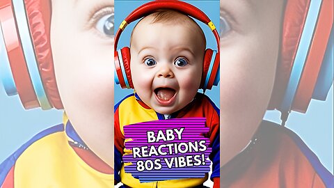 Baby Reaction: 80s Vibe - The last one will melt your heart!
