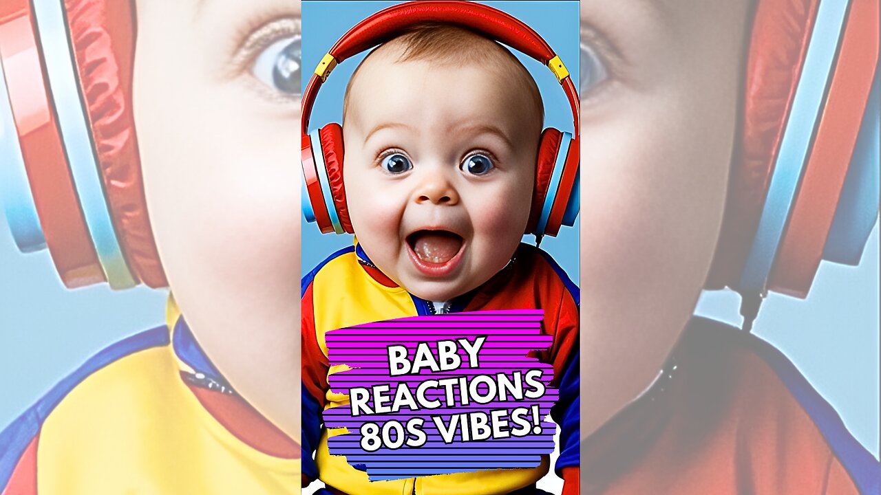 Baby Reaction: 80s Vibe - The last one will melt your heart!