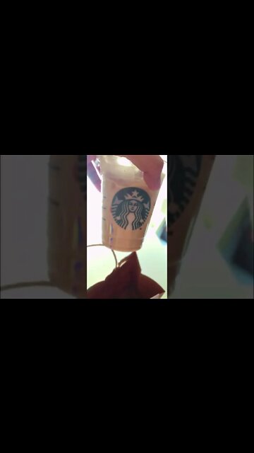 Starbucks | Iced white mocha | MIK MIK MANTAC VLOG