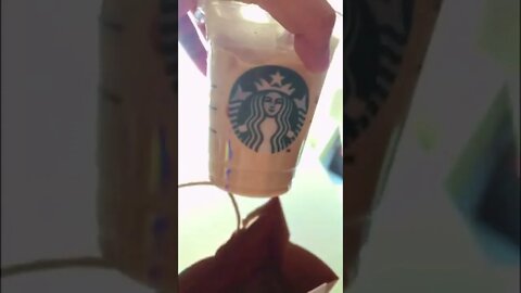 Starbucks | Iced white mocha | MIK MIK MANTAC VLOG