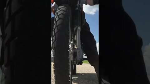 650cc front wheel walking improper install