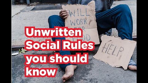 The Best Unwritten Social rules #motivational #inspirational