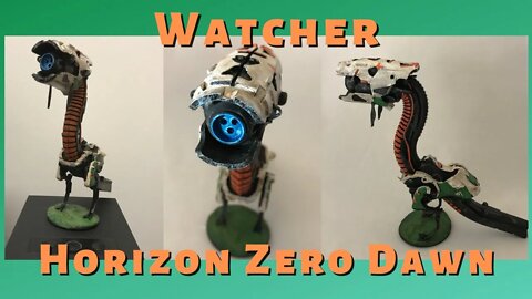 3D Printed Watcher from Horizon Zero Dawn