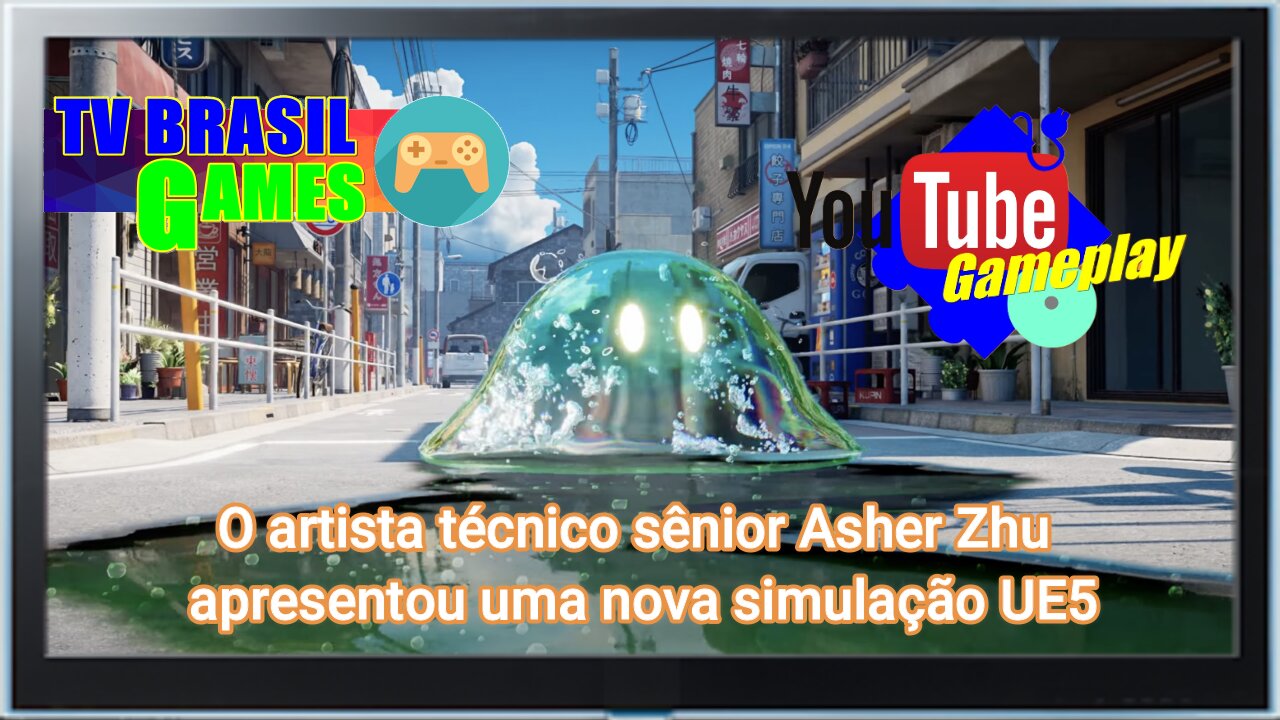 O artista técnico sênior Asher Zhu apresentou uma nova simulação / Unreal Engine 5 / GameIn