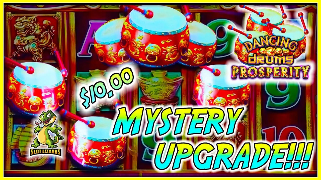 6 DRUM MAX SPIN MYSTERY UPGRADE WIN! Dancing Drums Prosperity Slot Livestream Highlight!