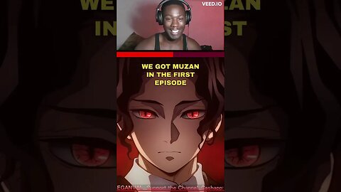 @RaeReacts on YT:Demon Slayer SWORDSMITH ARC MUZAN APPEARS #shorts