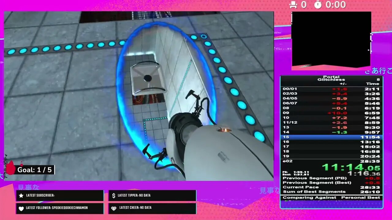 PB: Portal Glitchless in 00:25:54.58