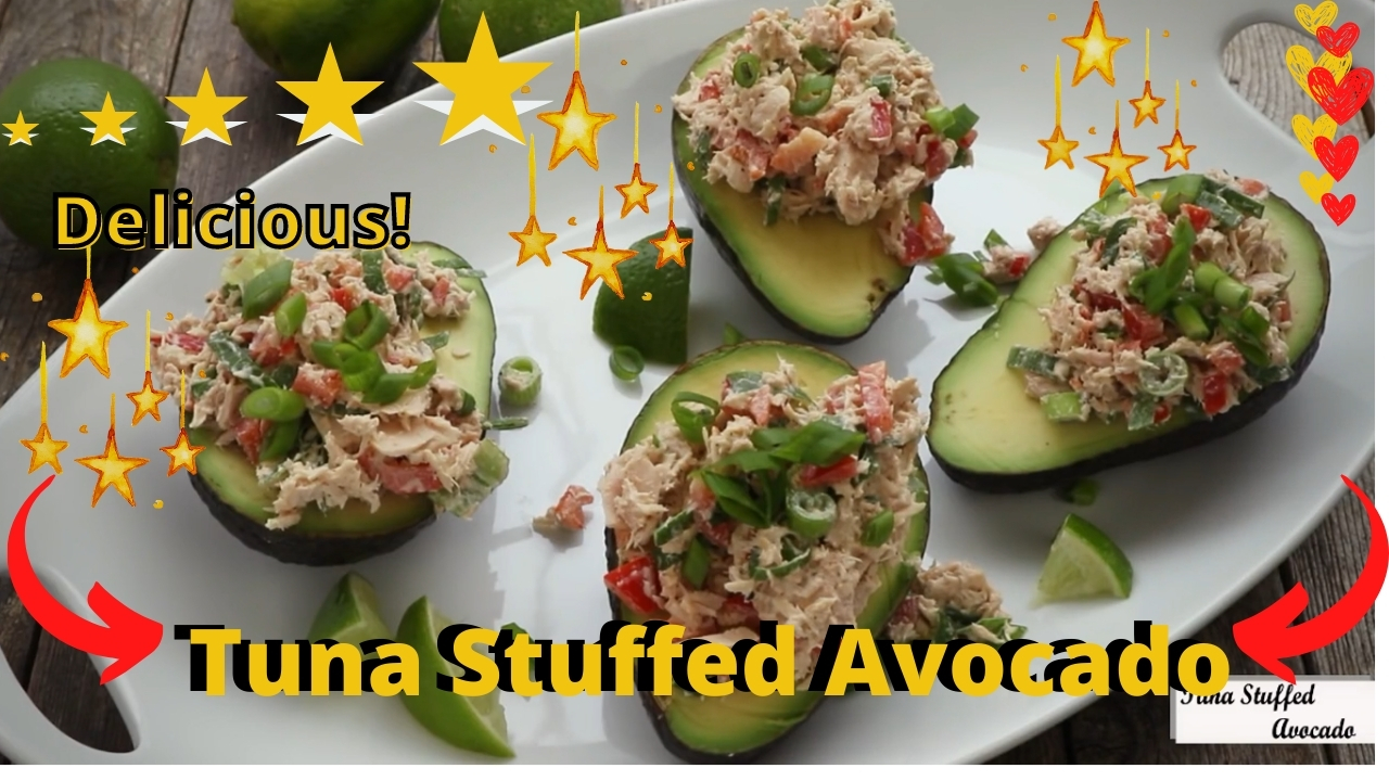 Tuna Stuffed Avocado Recipe - Easy Fun Recipe