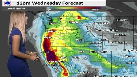 Scorching heat, smoky skies make a comeback this week