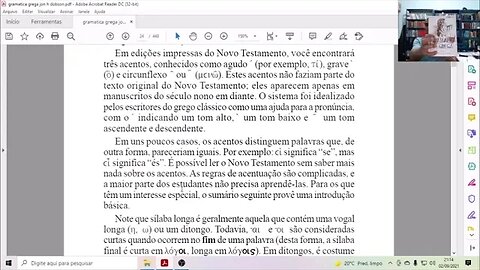 007 aula de grego lendo e traduzindo joão 1;1