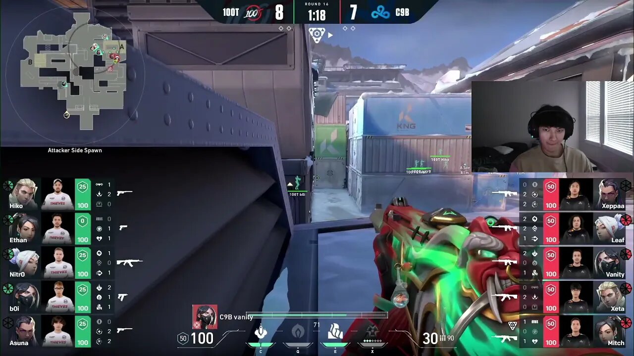 Sinatraa wants to fight TenZ