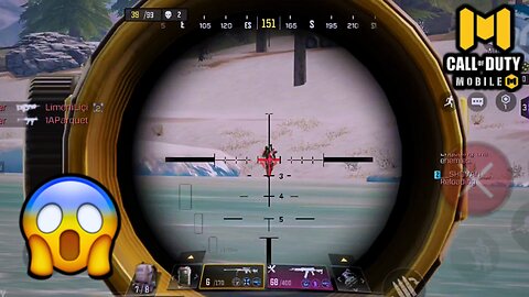 OP Sniper 😱 | Call Of Duty Mobile