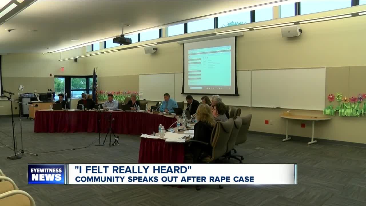 Community speaks out after rape case