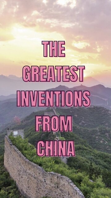 The Greatest Inventions From China #shorts