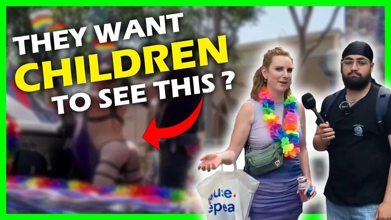 L*BT ALPHABET CULT ARE AFTER YOUR KIDS! (INTERVIEWS AT PARADE) PRIDE SERIES EP 2 #mattwalsh #women