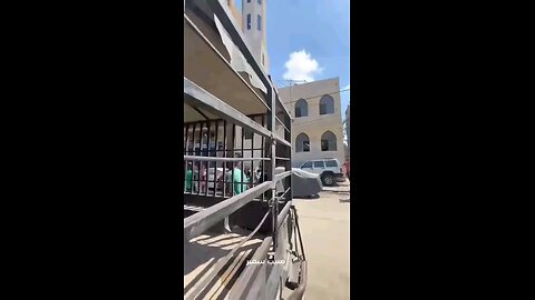 من المجزرة التي ارتكبها الاحتلال لخيام النازحين في شارع النص بالقرب من مسجد نور الإيمان،