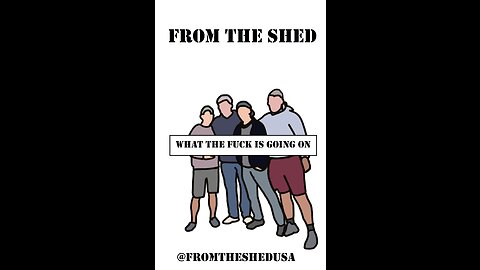 Hamas, Isreal, Russia, and Fake Birds? | From The Shed Ep 1.