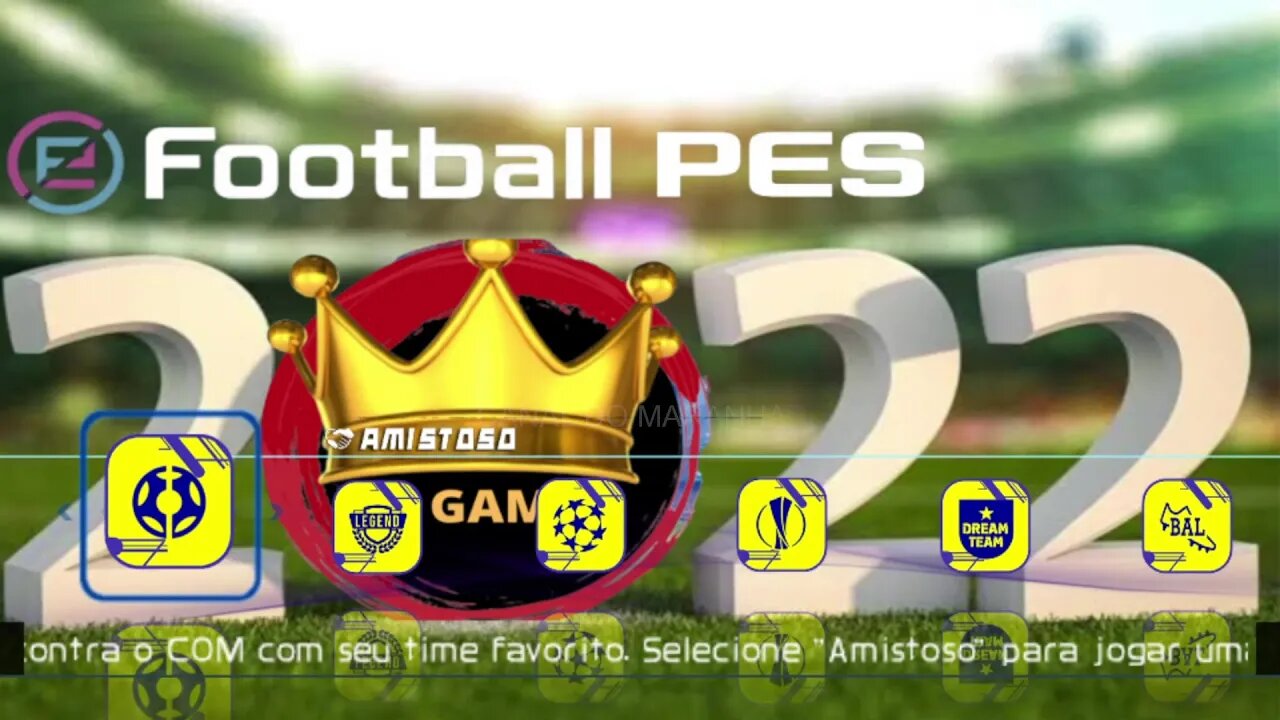 PES 2023 EFOOTBALL LITE INCRÍVEL COM BRASILEIRÃO 100% ATUALIZADO CÂMERA PS4 LANÇAMENTO EQ GAMER