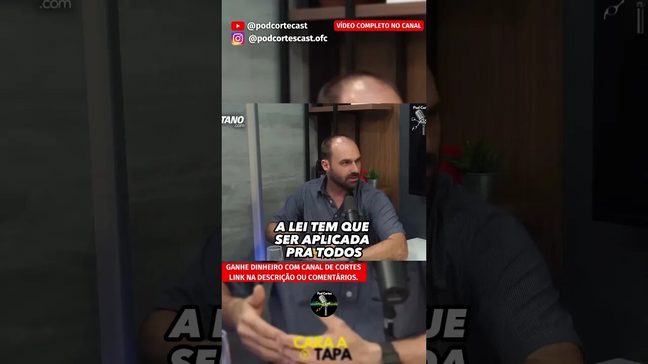 A LEI TEM QUE SER PARA TODOS #shorts #eduardobolsonaro #leis #lei #justiça