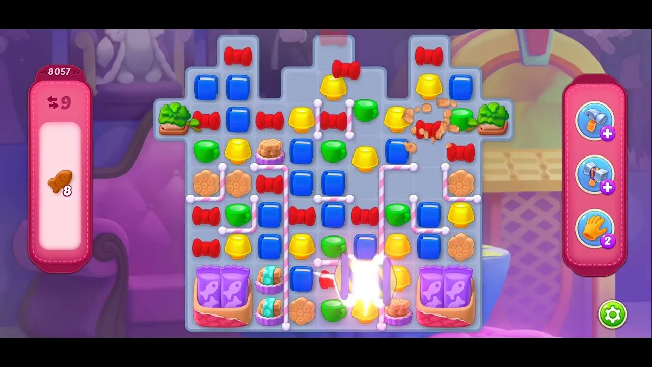 Playrix Homescapes Gameplay Walkthrough Level 8057