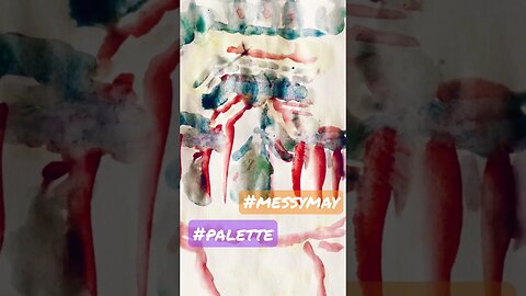 #palette from my favorite travel pictures #sun #messymay #gauche #paintwithaudrey #sea #stone #art