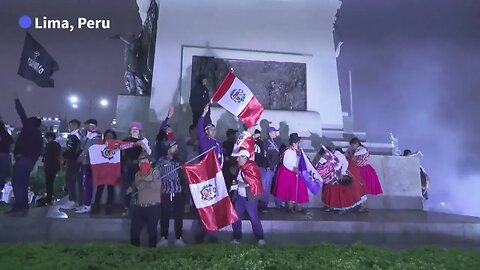 Peru police clash with protesters demanding president step down
