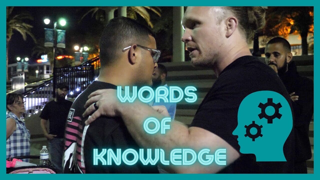 He was amazed that I heard from God for his life!!!