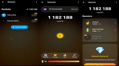 Dotcoin | New Telegram Mining Airdrop | Tap To Earn 2024