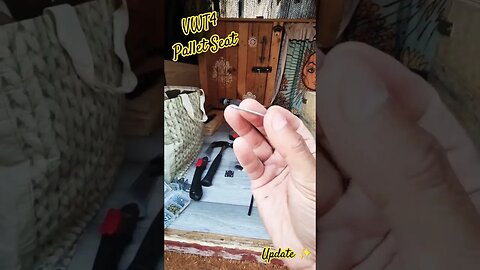 VWT4 Pallet Seat Update ✨️ #vwt4 #vanbuild #palletwood #palletfurniture #builtnotbought #pallets