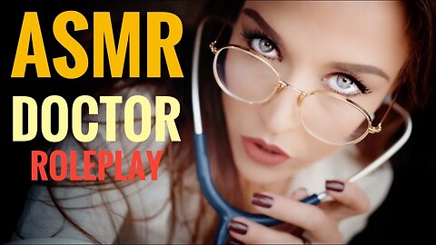 ASMR Gina Carla 👩🏻‍⚕️🥰 Doctor Roleplay! Let Me Check You!