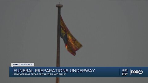 Prince Philip funeral preparations underway