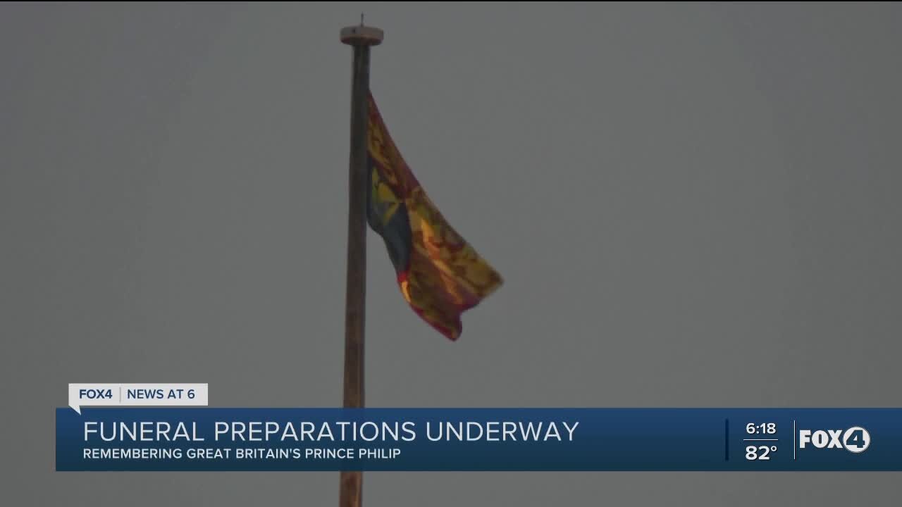 Prince Philip funeral preparations underway