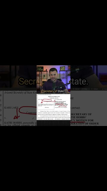 Katie Hobbs Does NOT Want To Testify #shorts