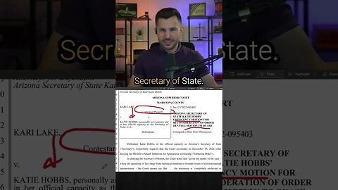 Katie Hobbs Does NOT Want To Testify #shorts