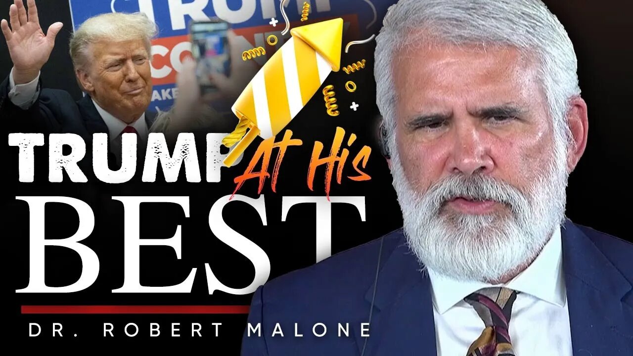 💪 The Pinnacle of Trump: 🤵🏼An Unforgettable Display of Strength - Robert Malone