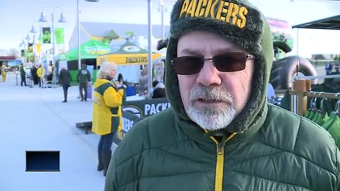 Packers fan travels from TN to see game in Lambeau