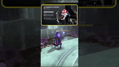 Is RENEWAL GRASPS is the NEW HERO from ZERO? in S22 of Destiny 2
