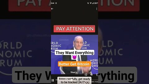 🚨WEF Has Your Leaders. Better Get Bitcoin