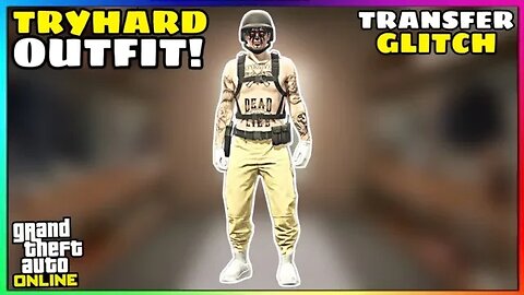 How To Make Yellow Joggers W/ Cop Belt Modded Glitched Outfit (GTA Online)