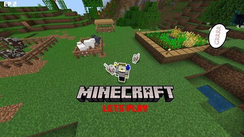 Minecraft Lets Play | Episode 2 - THE WARDEN, Farming, and Taming Pets!