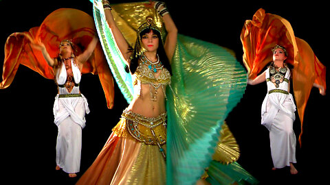 Belly dance performance at 230 Fifth Avenue nightclub - Neon, Tanna Valentine and friends