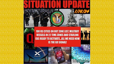 SITUATION UPDATE 1/16/24 - Nato/Us, Gaza, Polar Vortex, Gcr/Judy Byington Update, Child Trafficking