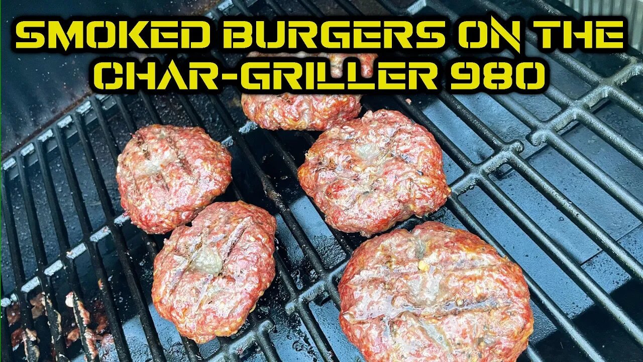 Smoked Burgers | Char-Griller 980 | Great Burgers Season 1 Episode 1