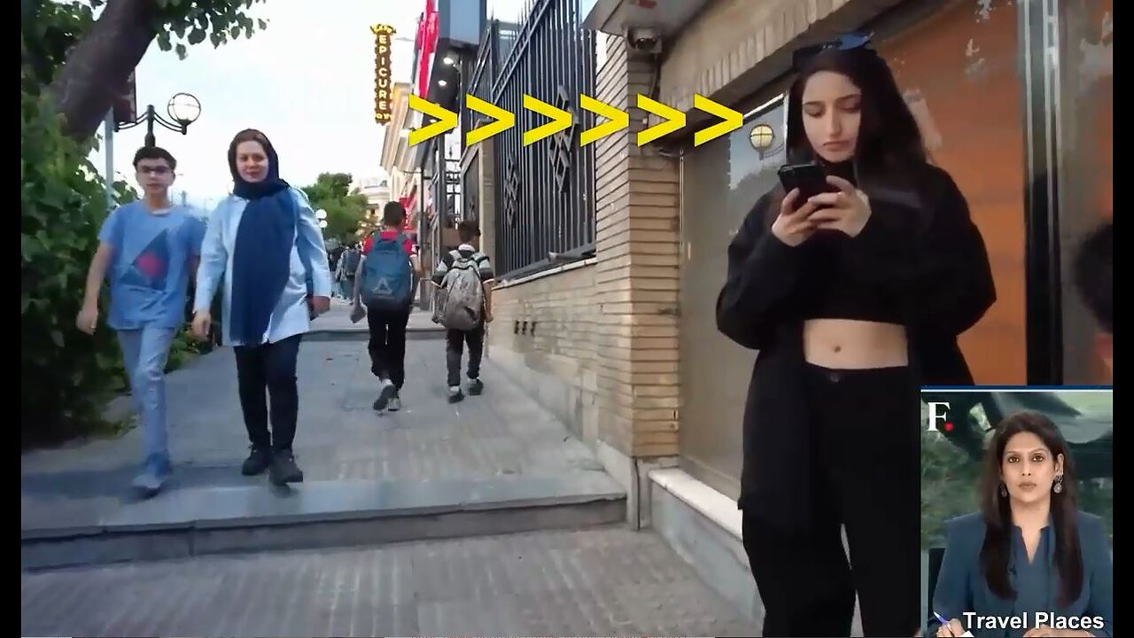 CLIP3 IRAN Walks - Proof The Media & Govnt & Politicians LIE LIE LIE About IRAN - Tehran Walks