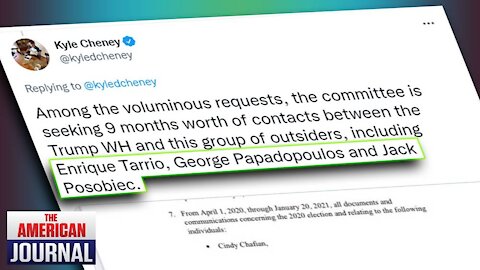 Jan 6 Committee Publishes List Of Targets Including Infowars And Other Political Activists