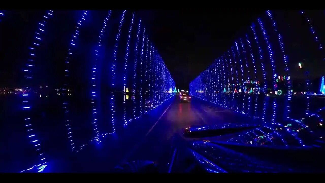 Coney Island Christmas Lights - Timelapse - Dec '22